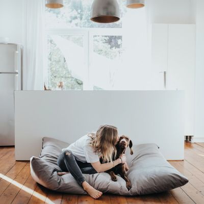 Hunter Dog Bed Lancaster Grey