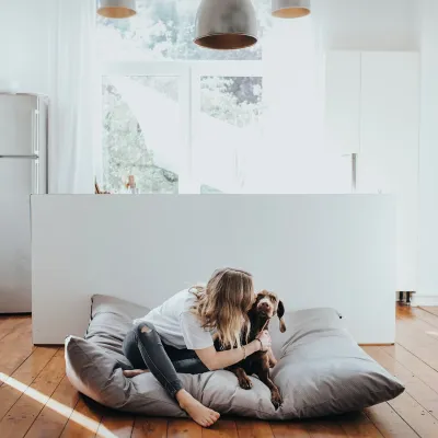 Hunter Dog Bed Lancaster Grey