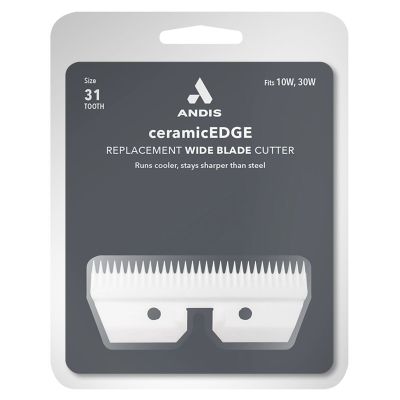 Andis Ceramic Fine-Tooth -vaihtoleikkuuterä 10 ja 30 Wide