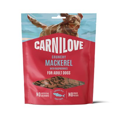 Carnilove Dog Crunchy Snack Mackerel with Raspberries 200 g