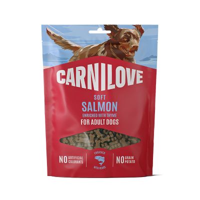 Carnilove Dog Soft Snack Salmon with Thyme Small bites 200 g