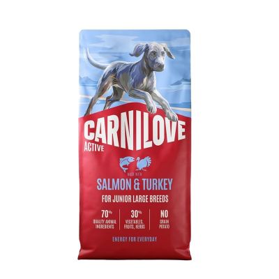 Carnilove Salmon & Turkey Puppy Lrg
