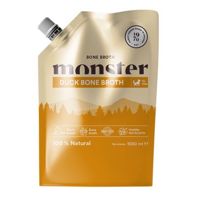 Monster Pet Food Monster Bone Broth Duck