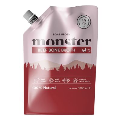 Monster Pet Food Monster Bone Broth Beef
