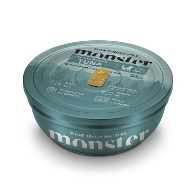 Monster Pet Food Monster Dog Slow Cooked Tuna Stew Bowl 280 g