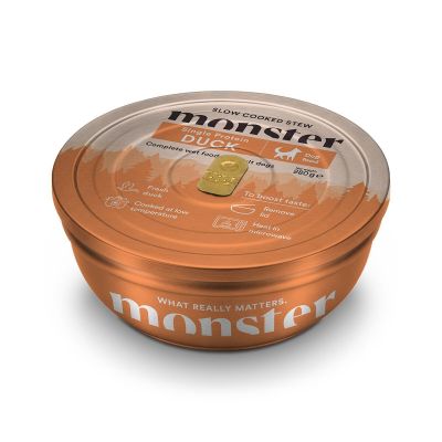 Monster Pet Food Monster Dog Slow Cooked Duck Stew Bowl 280 g