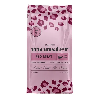 Monster Pet Food Monster Grain Free Cat Red Meat, kuva 1 / 1