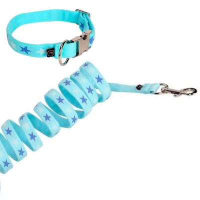Finnero Bambino Panta & Talutin Setti Koiralle, Blue Lagoon / M