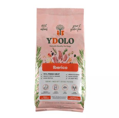 YDOLO Healthy & Pure Iberico - Puolikostea koiranruoka, 2.5 kg