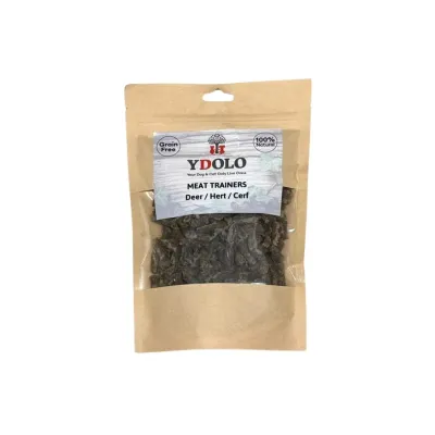 YDOLO Pure Meat Trainers Deer - Peuramakupala Koiralle, 70g