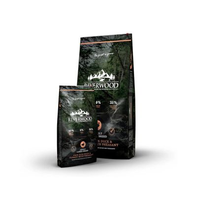 Riverwood Adult Large Ankka, Kalkkuna & Fasaani 2kg - PÄIVÄYS 27.8.2026