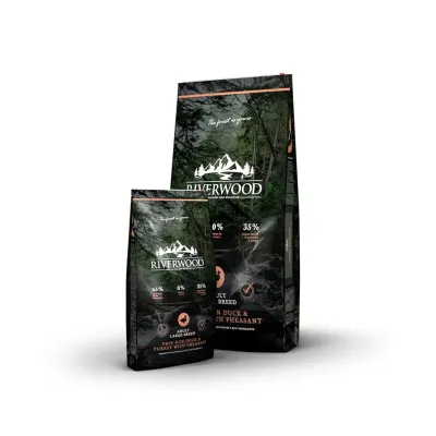Riverwood Adult Large Ankka, Kalkkuna & Fasaani 2kg - PÄIVÄYS 27.8.2026