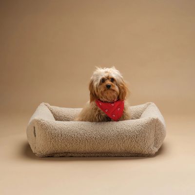 Wigiwama Pet Snuggle Bed – koiranpeti, Warm Hazel / M