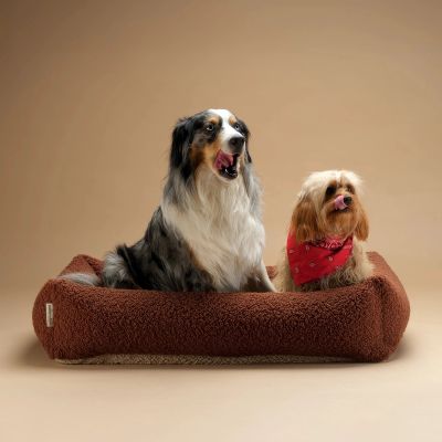 Wigiwama Pet Snuggle Bed – koiranpeti, Biscuit / L