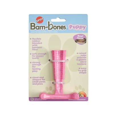 Bam-Bones BamBones Puppy beef, pinkki