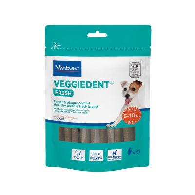 Virbac VeggieDent Fr3sh S, 15 kpl