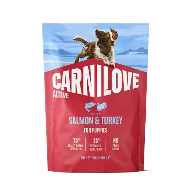 Carnilove Puppy Active Salmon & Turkey, kuva 1 / 1