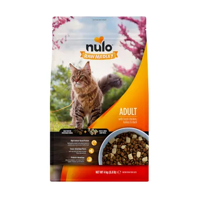 Nulo Raw Medley Cat Adult Fresh Chicken, Turkey & Duck