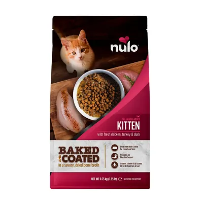 Nulo Baked & Coated Cat Kitten Fresh Chicken, Turkey & Duck 2 kg