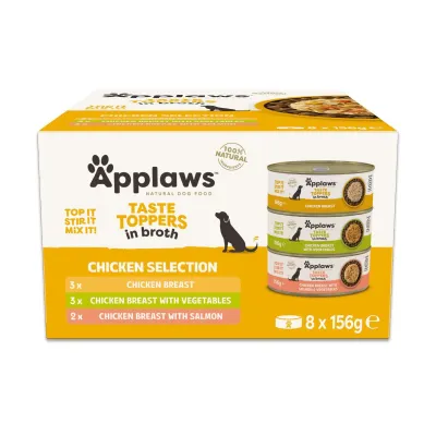 Applaws Taste Toppers Broth Multipack 8 x 156 g