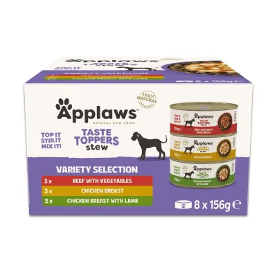 Applaws Taste Toppers Stew Multipack 8 x 156 g