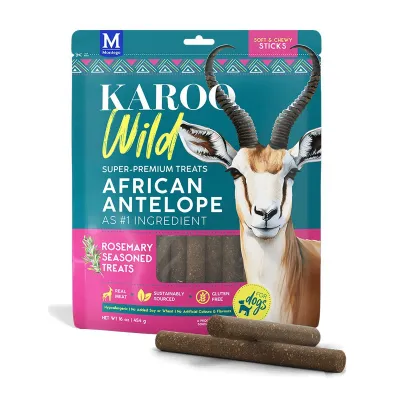 Karoo Wild Antilooppiherkkutikut, rosmariini 454 g
