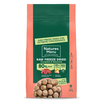 natures:menu NaturesMenu Dog Freeze Dried Nauta