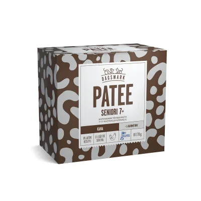 Dagsmark Patee seniori 7+, kana 8 x 70 g