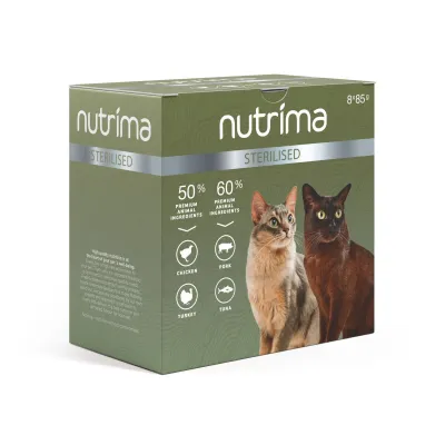 Nutrima Sterilised Multipack 8 x 85 g