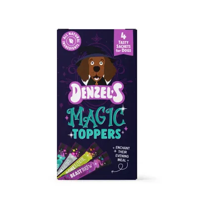 Denzel’s Halloween Magic Toppers aterialisukkeet koiralle 4 x 15 g