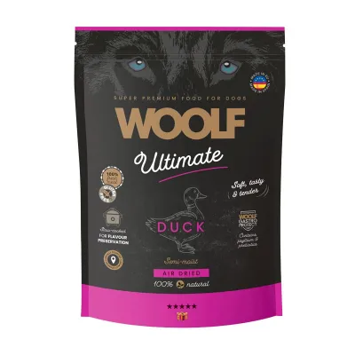 Woolf Ultimate Dogfood, ankka 1 kg, kuva 1 / 1