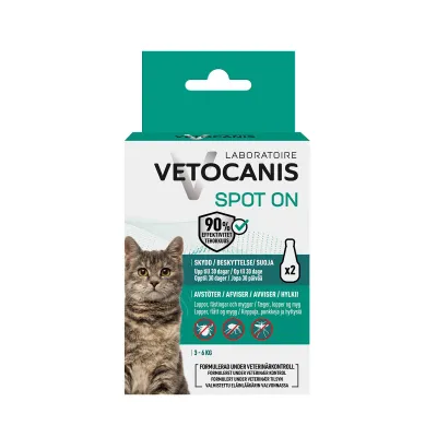 Vetocanis Anti-parasit Spot on cat