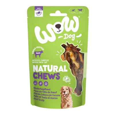 WOW Dog Naudan päänahka 350 g