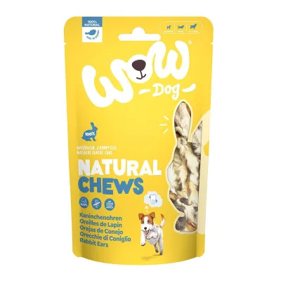 WOW Dog Kaninkorvat 120 g