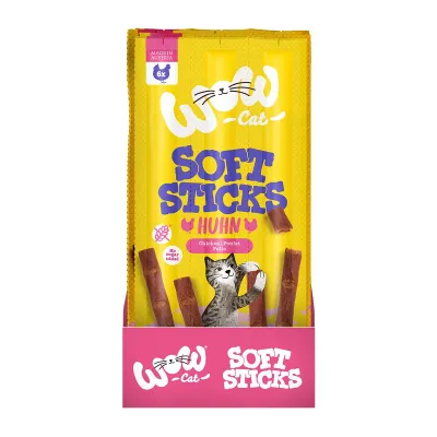 WOW Cat Soft Sticks Kana 6 x 5 g