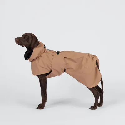 PAIKKA Visibility koiran sadetakki, taupe, kuva 1 / 1