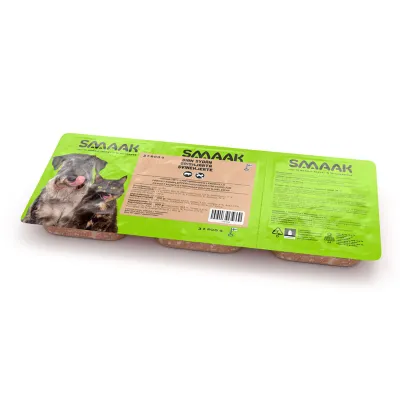 SMAAK jauhettu raaka siansydän, 3 x 200 g, kuva 1 / 1
