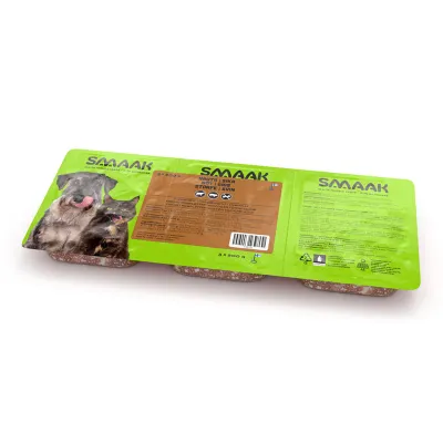 SMAAK sika-nautajauheliha koiralle 3 x 200 g, kuva 1 / 1