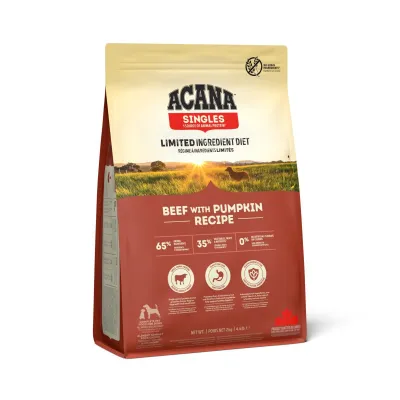 Acana Singles Dog Adult Grain Free Beef & Pumpkin, kuva 1 / 1