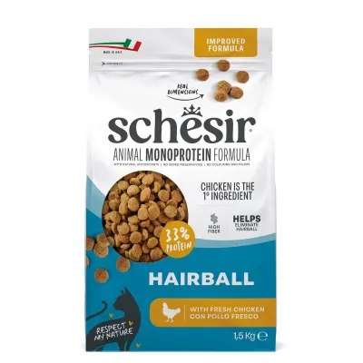 Schesir Cat Hairball Monoprotein Chicken, kuva 1 / 1