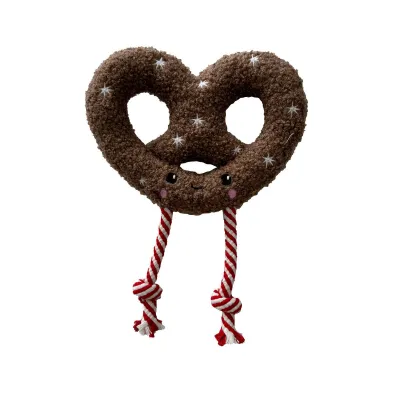 Bark-a-Boo North Pole Letters koiran köysilelu pretzel 28 cm, kuva 1 / 1