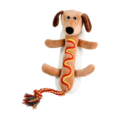 Little&Bigger TastyFeast koiran pehmolelu hot dog XL, kuva 1 / 1