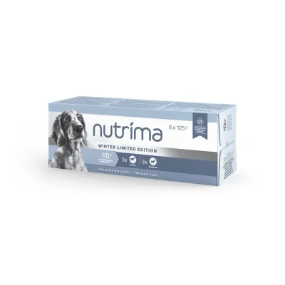 Nutrima Dog Winter limited edition MP 6x125g, kuva 1 / 1