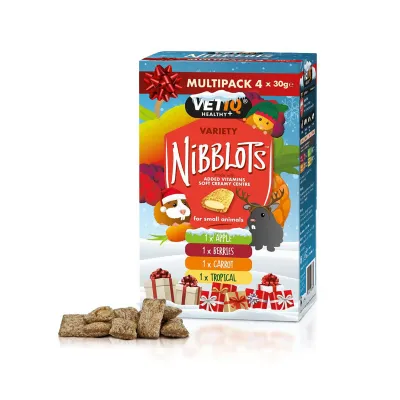 VetIQ Nibblots Xmas Variety Pack herkut pieneläimille, kuva 1 / 1