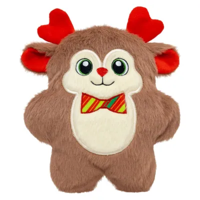 KONG Holiday Snuzzles koiran vinkulelu poro M, kuva 1 / 1