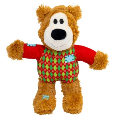 KONG Holiday Wild Knots koiran pehmolelu karhu S/M, kuva 1 / 1